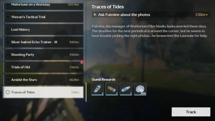 Wuthering Waves - Traces of Tides - Complete Side Quest