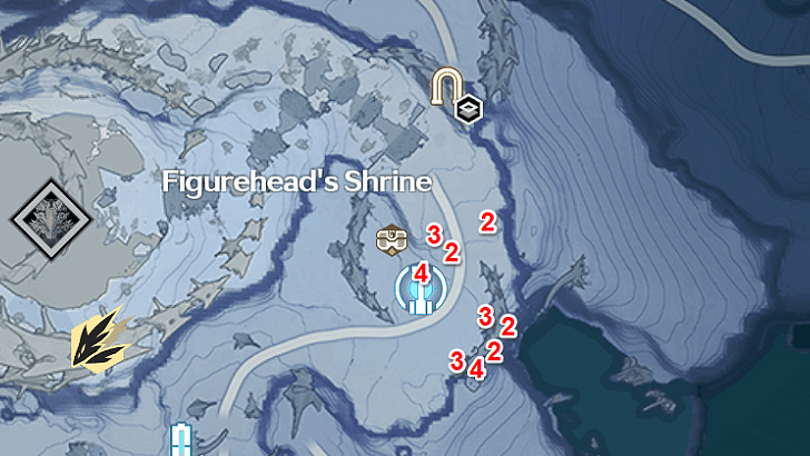 Golden Fleece Figureheads Shrine Locations