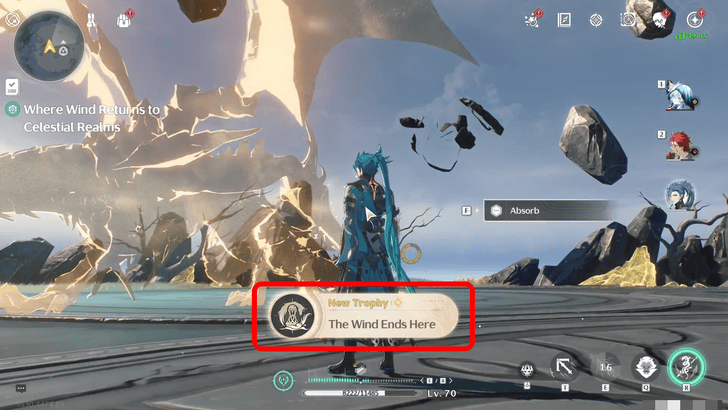 Wuthering Waves The Winds End Here Trophy