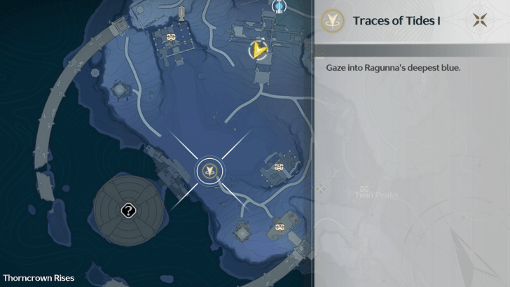 Wuthering Waves - Traces of Tides - Location 1