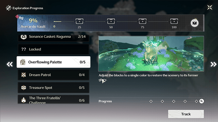 Overflowing Palette Exploration