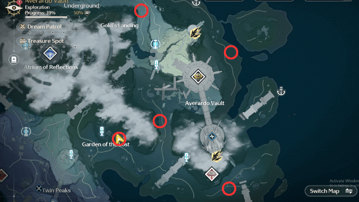 Wuthering Waves - Averardo Vault Overflowing Palette Location