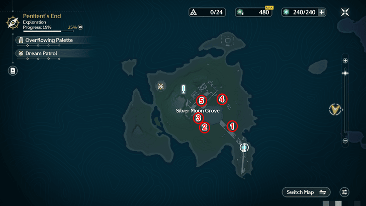 Wuthering Waves All Pedestal Map Locations