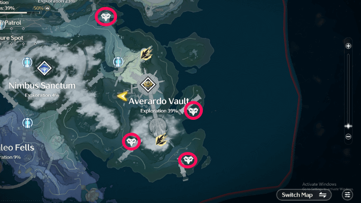 Averardo Vault Dream Patrol location