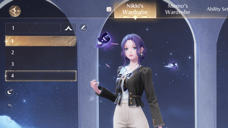 Nikki Outfit Preset Slots