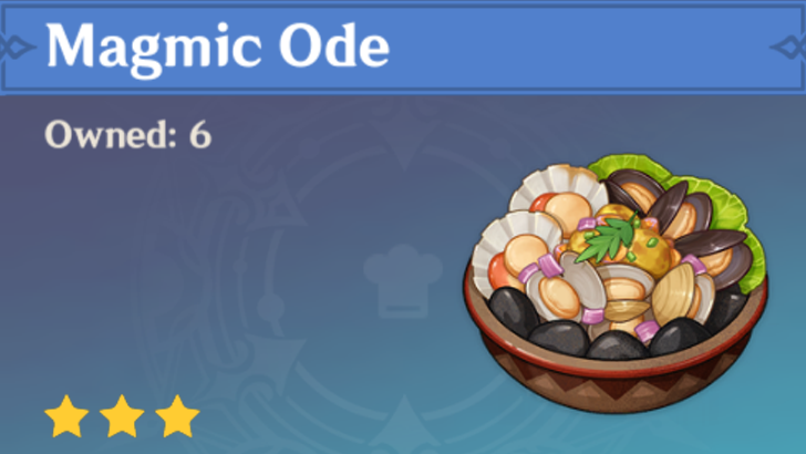 Genshin Impact - How to Get Magmic Ode and Effects