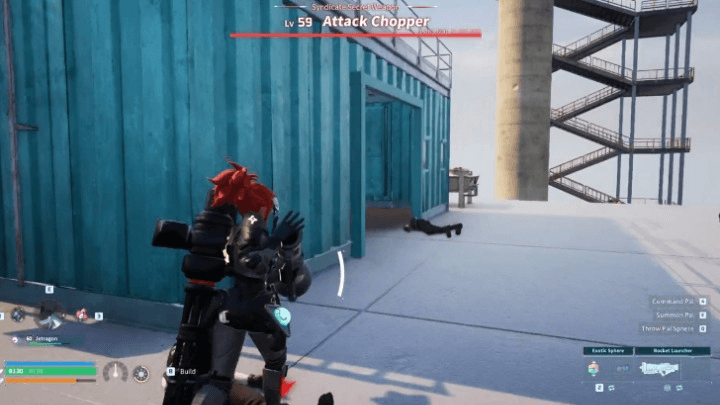 Use the Blue Storage Container as a Covermode:show