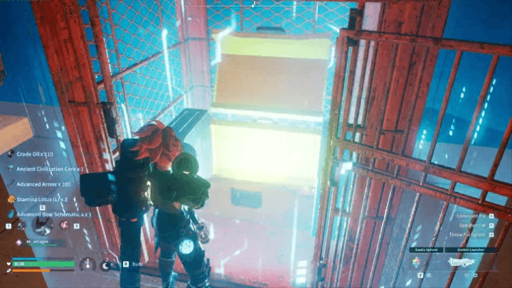 Unlocks Access to the Large Chest