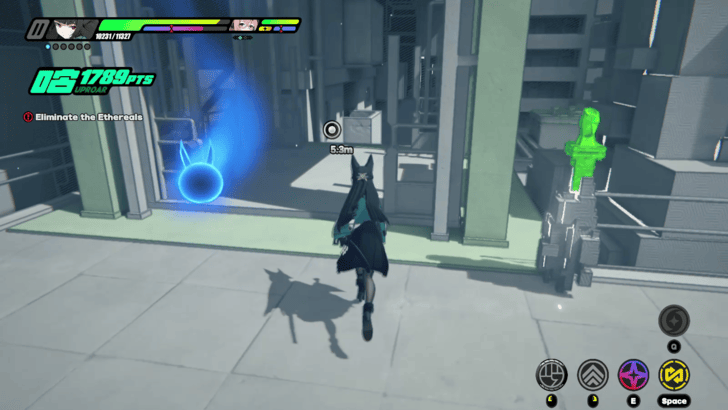 Take Elevator to Upper Floor