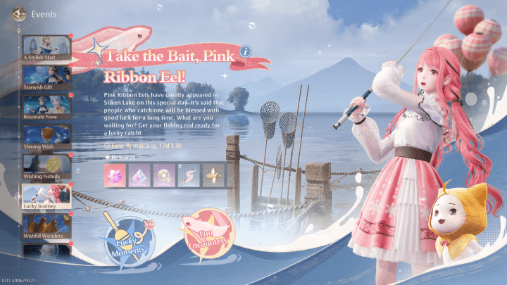 Lucky Journey Take the Bait, Pink Ribbon Eel Event