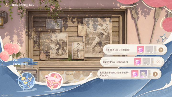 Lucky Journey Take the Bait, Pink Ribbon Eel Event Fun Encounters