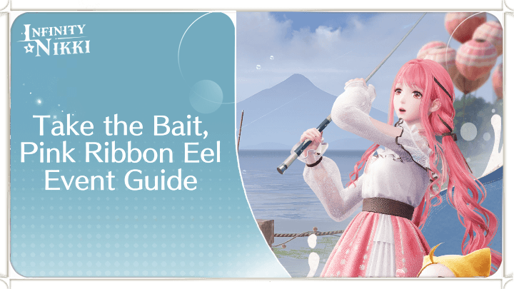 Infinity Nikki - Lucky Journey Take the Bait, Pink Ribbon Eel