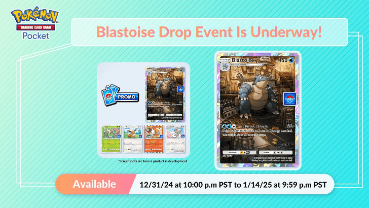 Blastoise Drop Event Details