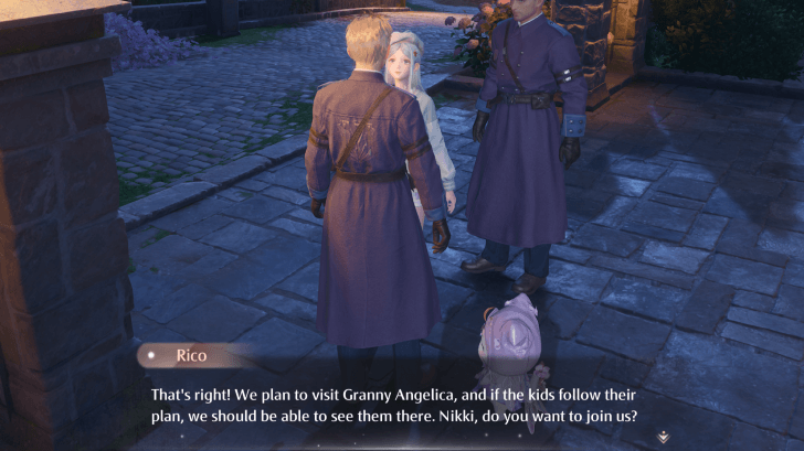 Rico and Komenda Going to Granny Angelica