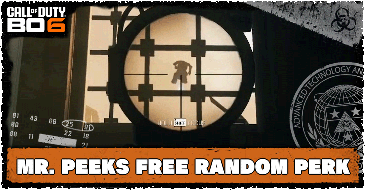 Black Ops 6 - Mister Peeks Free Random Perk
