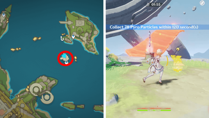 Genshin - Surf, Turf, and Perch Time Trial Challenge