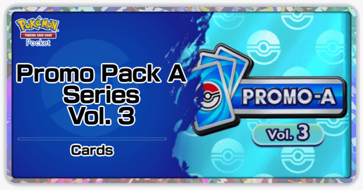 Pokemon TCG Pocket - Promo Pack A Series Vol 3