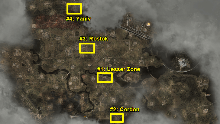 SDVM-2 map locations