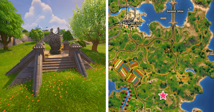 Sprite Shrine Location - North Hopeful Heights