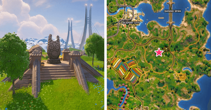 Sprite Shrine Location - South Shining Span