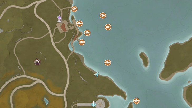 Pink Ribbon Eel Map Locations