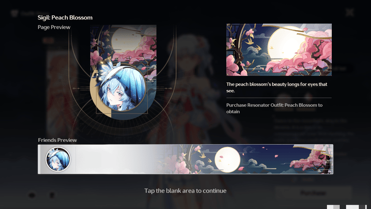 Wuthering Waves Peach Blossom Sigil