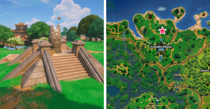 Location Sprite Shrine - North Flooded Frogs