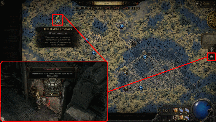 Path of Exile 2 - Trialmaster Location