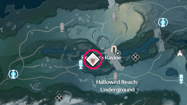 Wuthering Waves - Feilian Beringal Location - Hallowed Reach