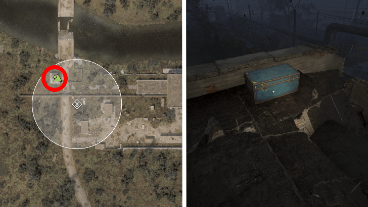 Tucked-Away Stash Location