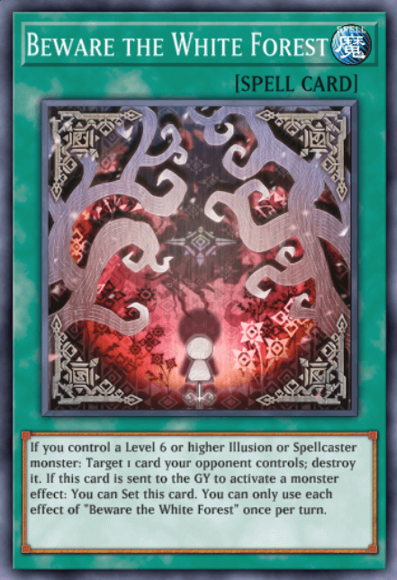 Beware the White Forest