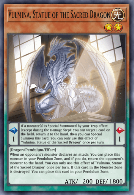 Vulmina, Statue of the Sacred Dragon