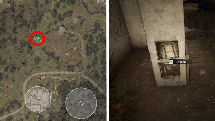 Secret Hiding Place Location