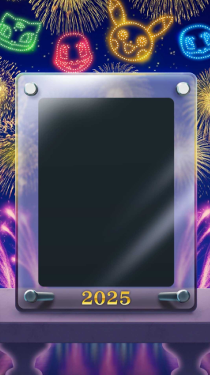 Pokemon TCG Pocket - New Year Frame Backdrop
