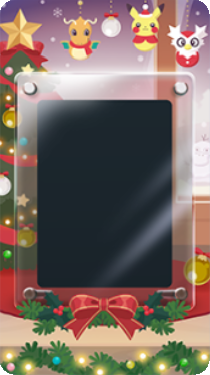 Pokemon TCG Pocket - Winter Holiday Frame Backdrop
