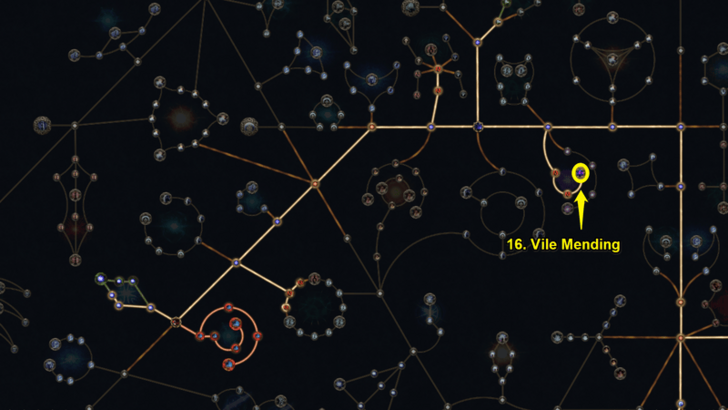 Path of Exile 2 - Blood Mage Detonate Dead Vile Mending