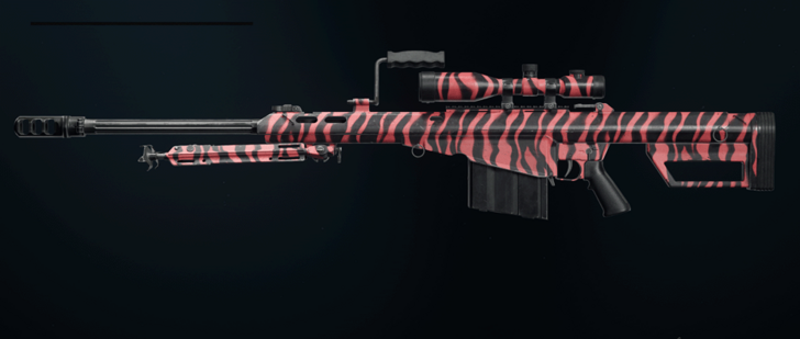 Black Ops 6 - Red Tiger AMR Mod 4 Camo