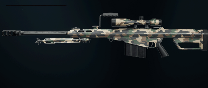 Black Ops 6 - Woodland AMR Mod 4 Camo
