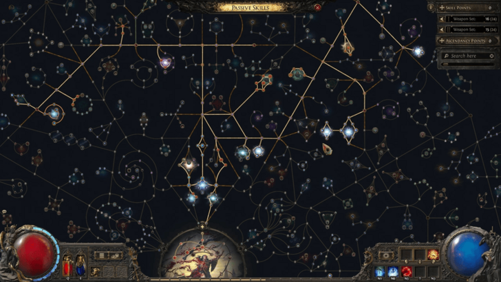 Path of Exile 2- Detonate Dead Blood Mage Witch Ascendancy