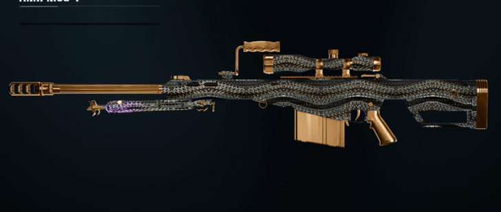 Black Ops 6 (BO6) - Dark Spine AMR Mod 4