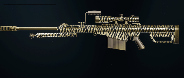 Black Ops 6 (BO6) - Gold Tiger AMR Mod 4