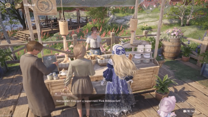 Infinity Nikki Ribbon Eel Exchange Quest Location