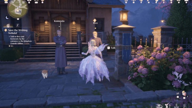 Infinity Nikki Talk to Komenda and Rico