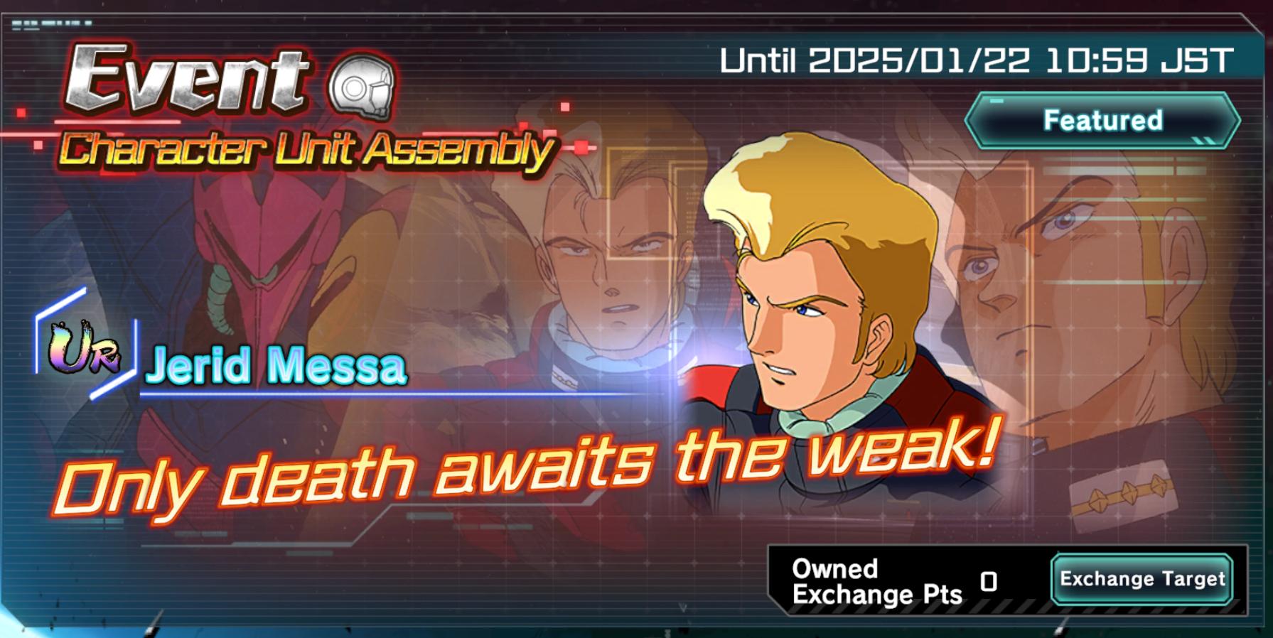 Mobile Suit Gundam UC Engage- Event Character Unit Assembly