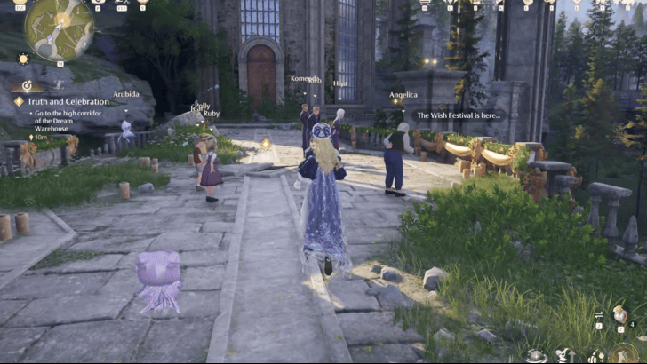 Infinity Nikki Go to the High Corridor of the Dream Warehouse