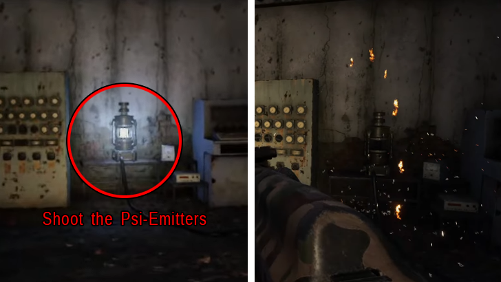 Shoot the Psi-Emitters