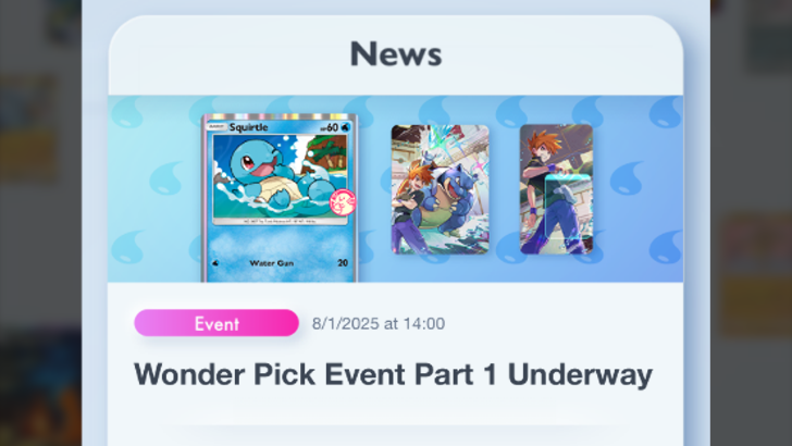 Charmander and Squirtle Wonder Pick Event