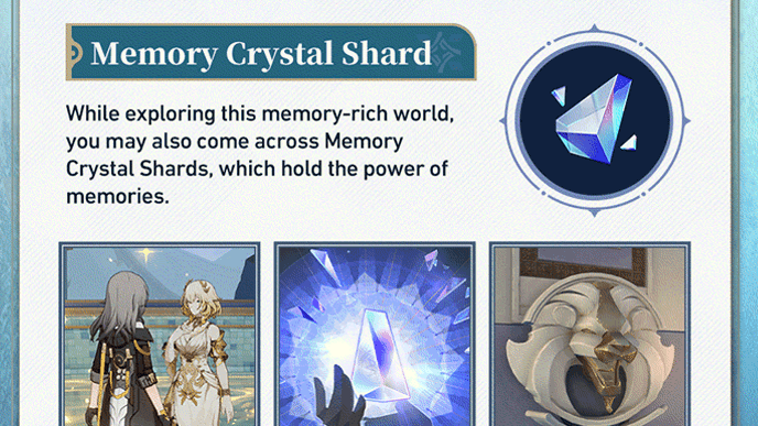 HSR Amphoreus - Memory Crystal Shard