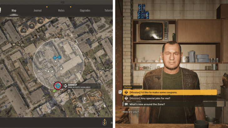 Barkeep Side Activity Location