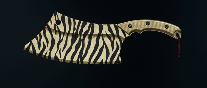 Black Ops 6 (BO6) - Gold Tiger Cleaver